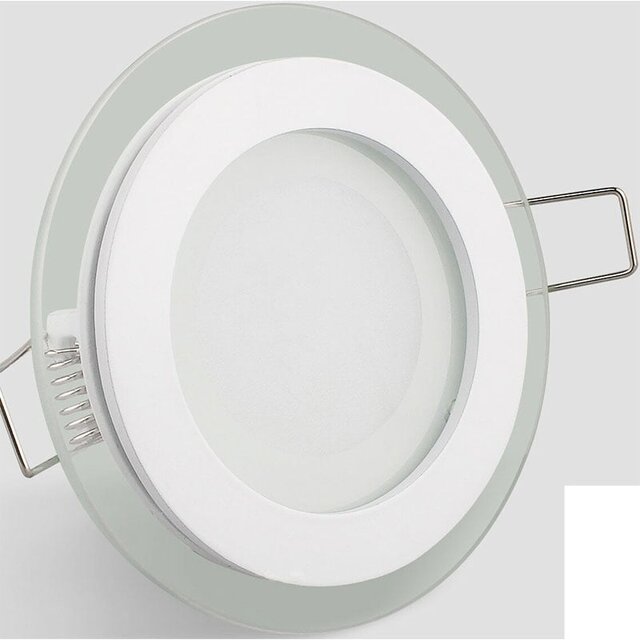 ronde slanke LED downlight 12W inbouwlamp natuurlijk wit licht 4200K diameter 160mm