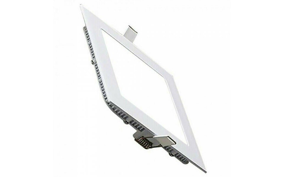 HLW LED Recessed LED Downlight Slim 2 Pack 15W - Square, Cool White 6000K LED Lamp