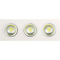 Recessed LED Downlight Spot 15W - Tiltable, Adjustable Beam Angle, Cool White 6000K