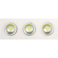 LED Spot Recessed 15W - Cool White 6000K - Adjustable Beam Angle