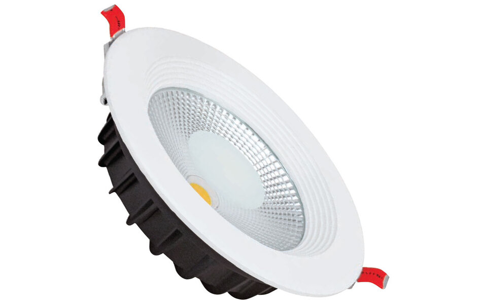 HLW LED Recessed LED Downlight Verona 10W - Cool White 6000K Bright Light Ø120mm