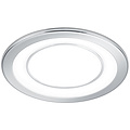 Trion Cynomi LED Spot Recessed LED Downlight 10W Warm White 2700K–3000K Round Matte Chrome
