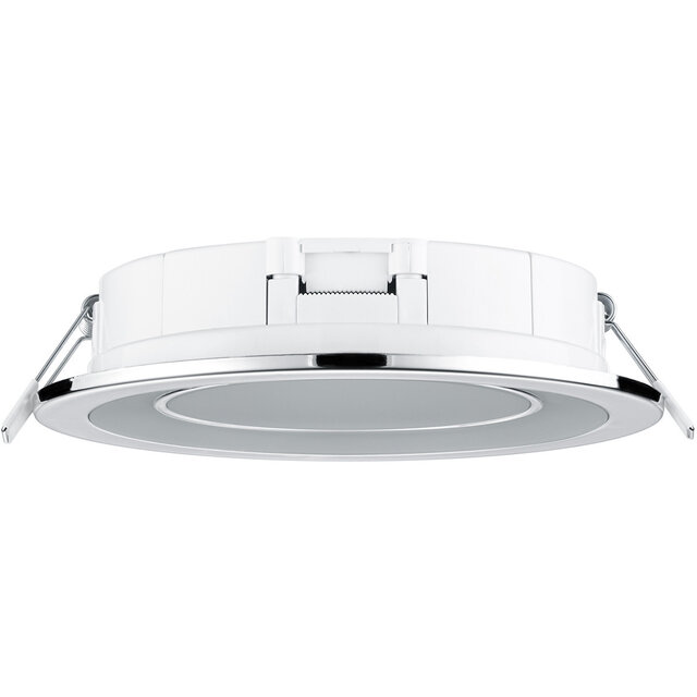 HLW LED Trion Cynomi LED Spot Recessed LED Downlight 10W Warm White 2700K–3000K Round Matte Chrome