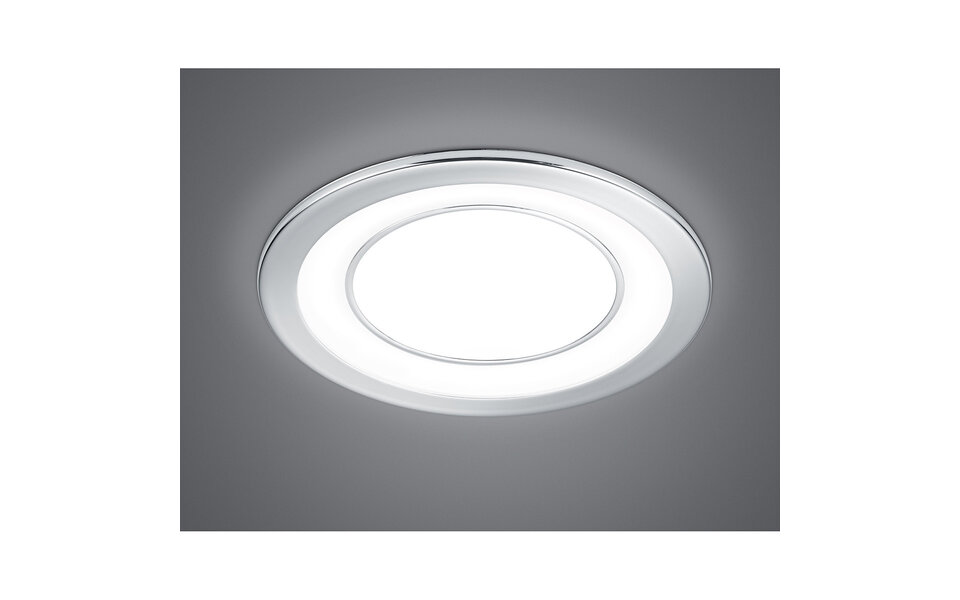 HLW LED Trion Cynomi LED Spot Inbouw LED Downlight 10W Warm Wit 2700K–3000K Rond Mat Chroom HLW LED Trion Cynomi LED Spot Inbouw LED Downlight 10W Warm Wit 2700K–3000K Rond Mat Chroom