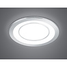 HLW LED Trion Cynomi LED Spot Recessed LED Downlight 10W Warm White 2700K–3000K Round Matte Chrome