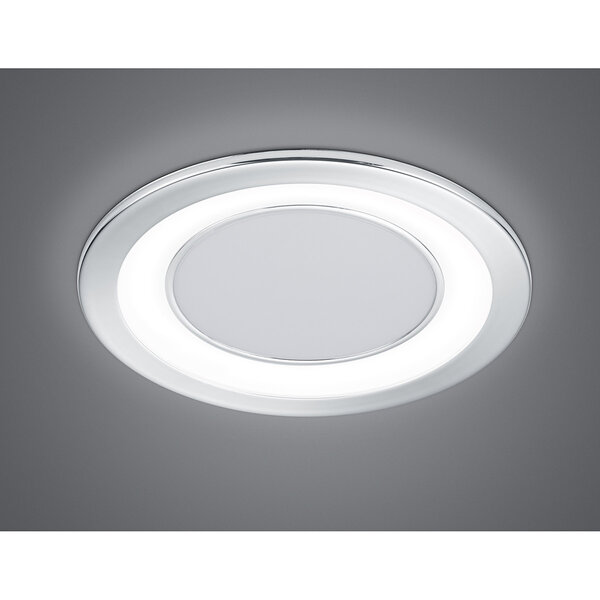 HLW LED Trion Cynomi LED Spot Inbouw LED Downlight 10W Warm Wit 2700K–3000K Rond Mat Chroom HLW LED Trion Cynomi LED Spot Inbouw LED Downlight 10W Warm Wit 2700K–3000K Rond Mat Chroom