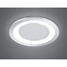 HLW LED Trion Cynomi LED Spot Recessed LED Downlight 10W Warm White 2700K–3000K Round Matte Chrome