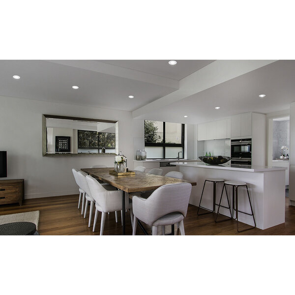 HLW LED LED Spot - Inbouw LED Downlight 5W Warm Wit 2700K–3000K - Mat Wit, Rond HLW LED LED Spot - Inbouw LED Downlight 5W Warm Wit 2700K–3000K - Mat Wit, Rond