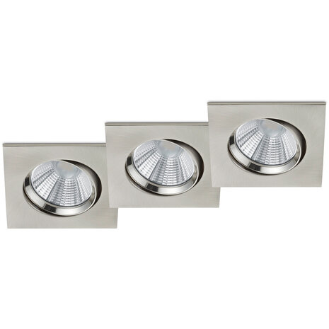 LED Spot 3 Pack - Inbouw LED Downlight 5W Dimbaar Warm Wit 2700K–3000K LED Spot 3 Pack - Inbouw LED Downlight 5W Dimbaar Warm Wit 2700K–3000K