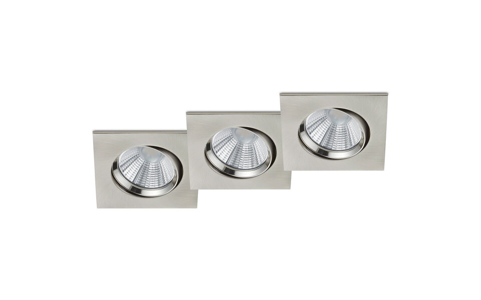 HLW LED LED Spot 3 Pack - Inbouw LED Downlight 5W Dimbaar Warm Wit 2700K–3000K