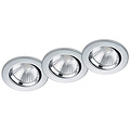 LED Spot 3 Pack - Dimmable Recessed LED Downlight 5W Warm White 2700K–3000K