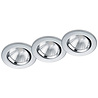 LED Spot 3 Pack - Inbouw LED Downlight 5W Dimbaar Warm Wit Binnenverlichting