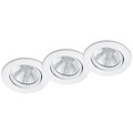 LED Spot 3 Pack - Recessed LED Downlight 5W Dimmable Warm White 2700K–3000K LED Spot 3 Pack - Recessed LED Downlight 5W Dimmable Warm White 2700K–3000K