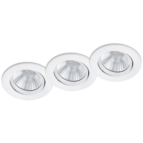 LED Spot 3 Pack - Inbouw LED Downlight 5W Dimbaar Warm Wit 2700K–3000K LED Spot 3 Pack - Inbouw LED Downlight 5W Dimbaar Warm Wit 2700K–3000K