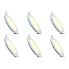LED Downlight Slim 6 Pack 9W - Warm Wit 2700K Inbouw LED Lamp LED Downlight Slim 6 Pack 9W - Warm Wit 2700K Inbouw LED Lamp