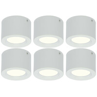 LED Downlight 6 Pack - Surface Mount LED Downlight 5W Natural White LED Downlight 6 Pack - Surface Mount LED Downlight 5W Natural White