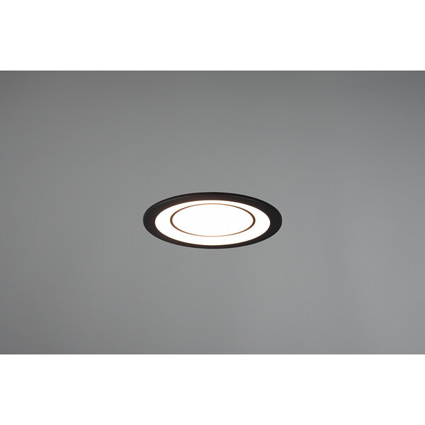 HLW LED LED Spot Inbouw LED Downlight 10W - Warm Wit 2700K–3000K - Mat Zwart Ø140mm HLW LED LED Spot Inbouw LED Downlight 10W - Warm Wit 2700K–3000K - Mat Zwart Ø140mm