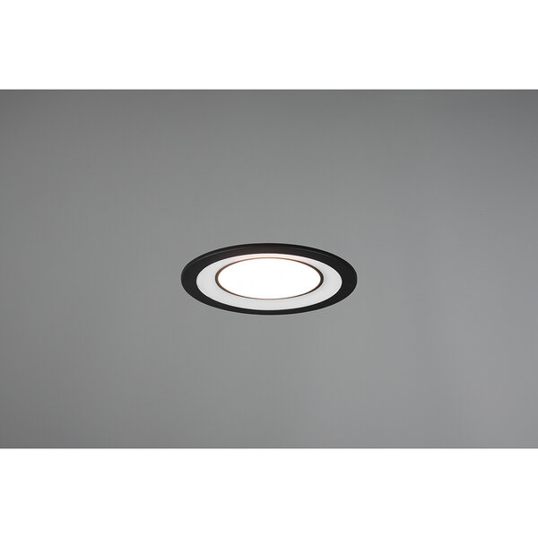 HLW LED LED Spot Inbouw LED Downlight 10W - Warm Wit 2700K–3000K - Mat Zwart Ø140mm HLW LED LED Spot Inbouw LED Downlight 10W - Warm Wit 2700K–3000K - Mat Zwart Ø140mm