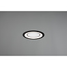 HLW LED LED Spot Recessed LED Downlight 10W - Warm White 2700K–3000K - Matte Black Ø140mm