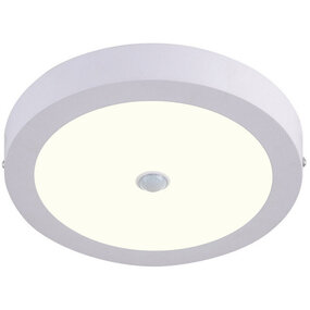 20W LED Downlight Opbouw Met Sensor - Natuurlijk Wit 4000K 20W LED Downlight Opbouw Met Sensor - Natuurlijk Wit 4000K