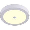 LED Downlight 24W Warm White 2700K–3000K Surface Mounted With PIR Motion Sensor