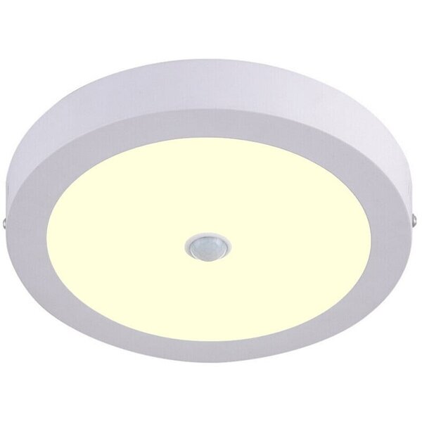 HLW LED LED Downlight 24W Warm Wit 2700K–3000K Opbouw Met PIR Bewegingssensor HLW LED LED Downlight 24W Warm Wit 2700K–3000K Opbouw Met PIR Bewegingssensor