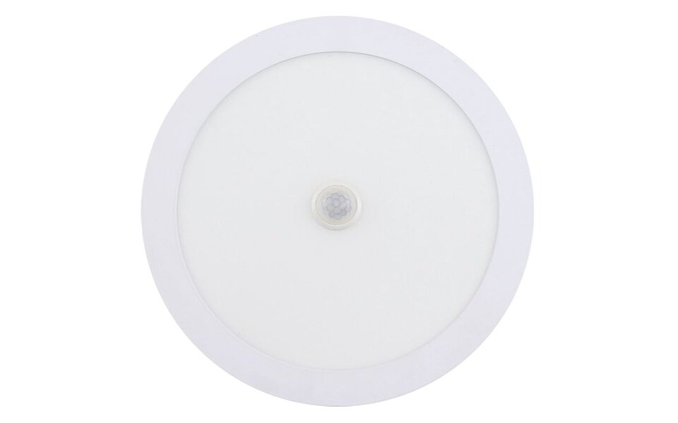 HLW LED LED Downlight 24W Warm White 2700K–3000K Surface Mounted With PIR Motion Sensor