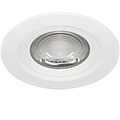 Waterdichte 7W LED Inbouwspot - Warm Wit 2700K–3000K - IP54 LED Downlight