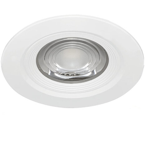 Waterdichte 7W LED Inbouwspot - Warm Wit 2700K–3000K - IP54 LED Downlight Waterdichte 7W LED Inbouwspot - Warm Wit 2700K–3000K - IP54 LED Downlight