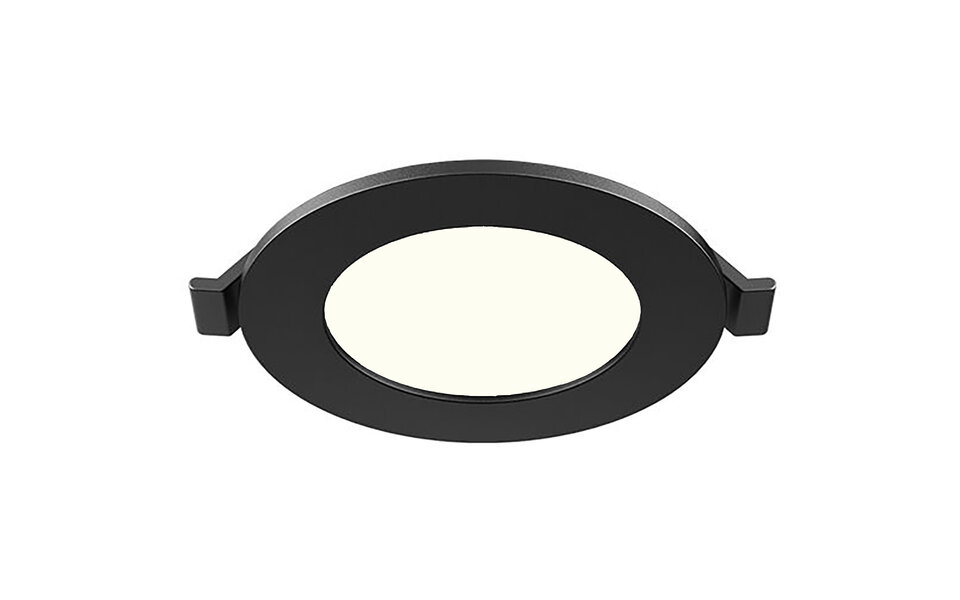 HLW LED LED Downlight Recessed Spotlight Brinton Thin 3W 220lm - Neutral White 4000K, Round Ø85mm