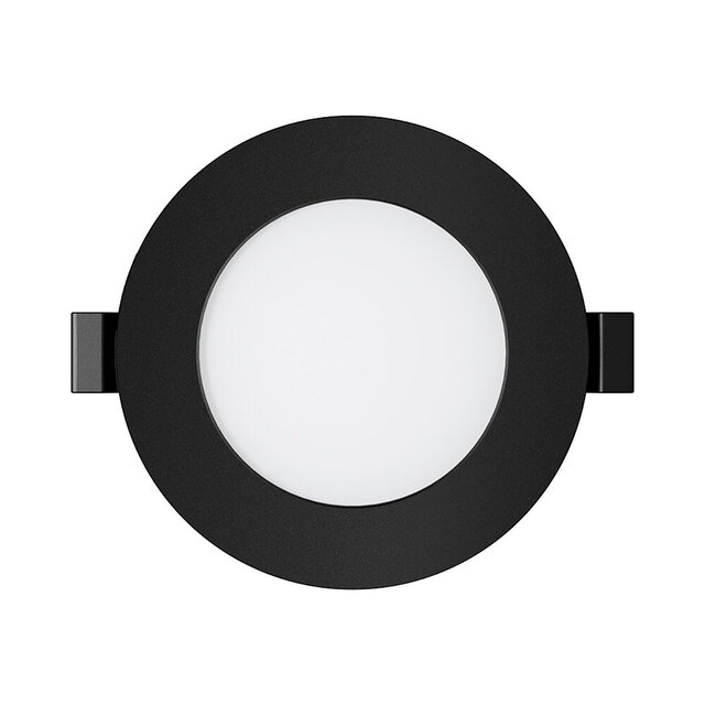 HLW LED LED Downlight Inbouwspot Brinton Thin 3W 220lm - Neutraal Wit 4000K, Rond Ø85mm