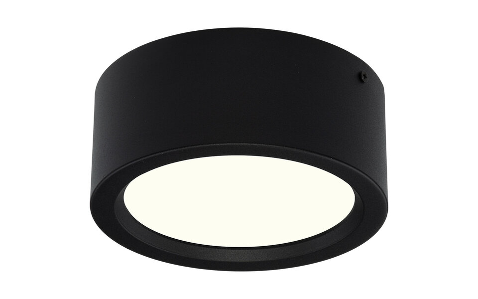 HLW LED 15W LED Downlight Surface Mounted Round - Natural White 4200K - Matte Black Aluminum Ø180mm HLW LED 15W LED Downlight Surface Mounted Round - Natural White 4200K - Matte Black Aluminum Ø180mm