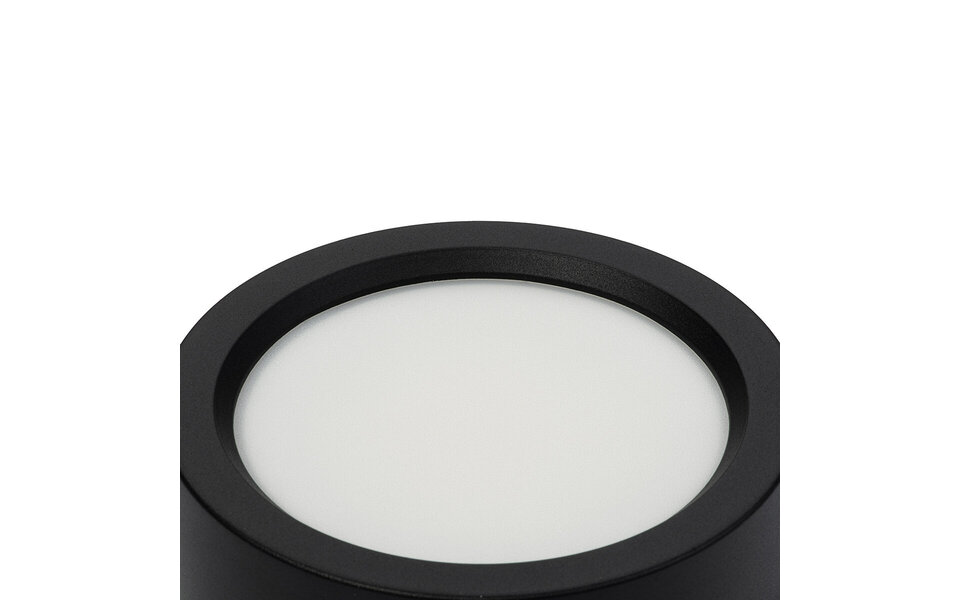 HLW LED 15W LED Downlight Surface Mounted Round - Natural White 4200K - Matte Black Aluminum Ø180mm HLW LED 15W LED Downlight Surface Mounted Round - Natural White 4200K - Matte Black Aluminum Ø180mm
