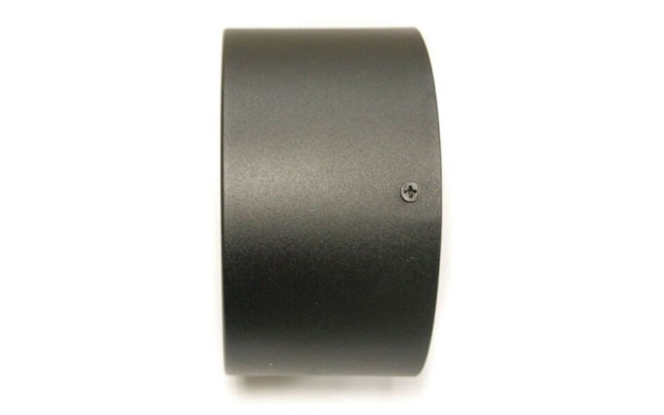 HLW LED 15W LED Downlight Opbouw Rond - Natuurlijk Wit 4200K - Mat Zwart Aluminium Ø180mm