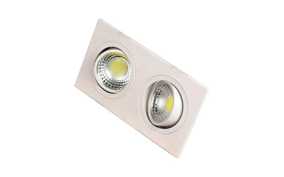 HLW LED LED Spot - Recessed LED Downlight 10W, Adjustable Beam Angle, Cool White 6000K