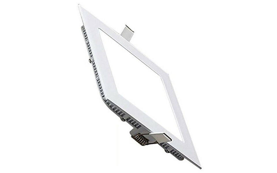 HLW LED LED Downlight Slim 2 Pack - Recessed LED Downlight 3W Cool White 6000K Matte White Aluminum