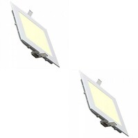 LED Downlight Slim 2 Pack 6W Warm White 2700K Recessed