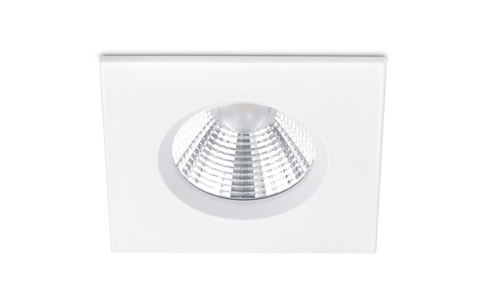 HLW LED Inbouw LED Spot 5W Dimbaar Waterdicht IP65 Warm Wit 2700K–3000K Vierkant