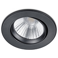Dimmable LED Spot Recessed LED Downlight 5W Warm White 2700K–3000K Matte Black