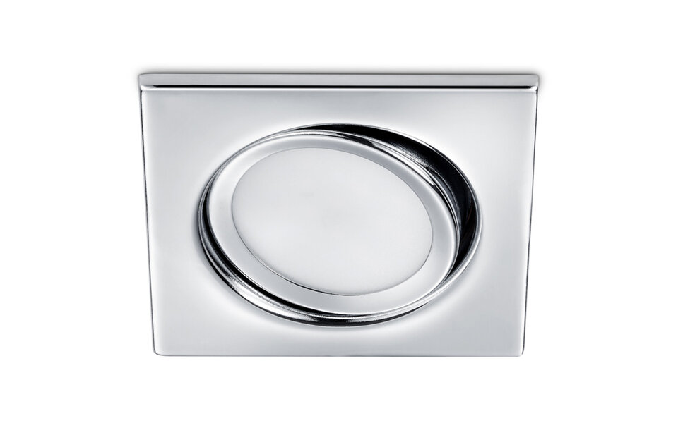 HLW LED LED Spot Inbouw LED Downlight 5W Warm Wit 2700K–3000K Mat Chroom Aluminium HLW LED LED Spot Inbouw LED Downlight 5W Warm Wit 2700K–3000K Mat Chroom Aluminium