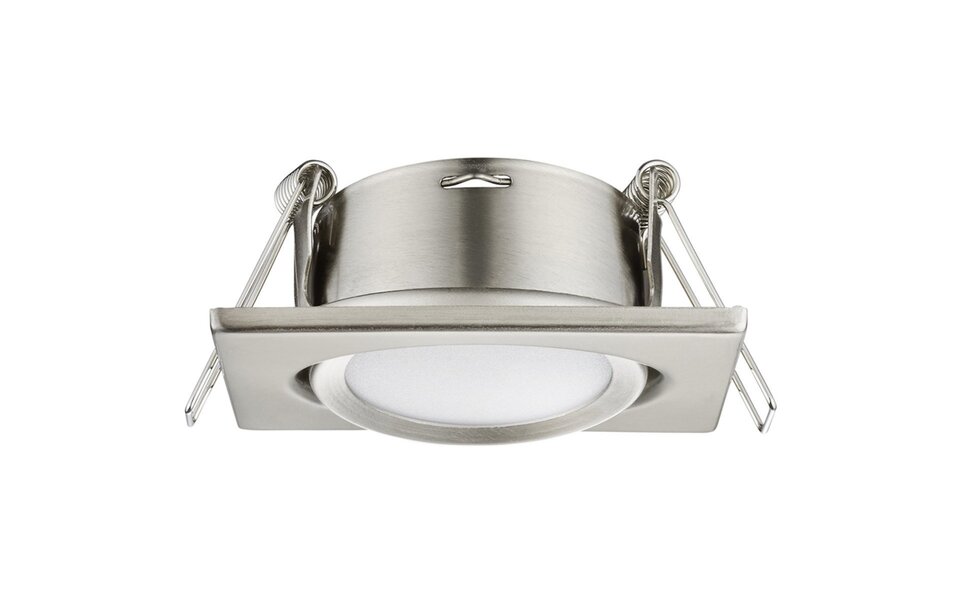 HLW LED LED Spot - Recessed LED Downlight 5W Warm White 2700K–3000K Matte Nickel HLW LED LED Spot - Recessed LED Downlight 5W Warm White 2700K–3000K Matte Nickel