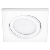 LED Spot Recessed LED Downlight 5W Warm White 3000K Matt White
