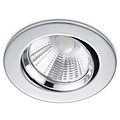 Dimmable Recessed LED Downlight 5W - Warm White 2700K-3000K, Ø80mm, Matte Chrome Dimmable Recessed LED Downlight 5W - Warm White 2700K-3000K, Ø80mm, Matte Chrome