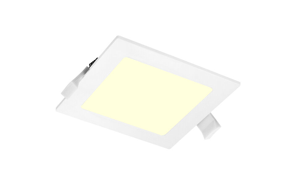 HLW LED LED Downlight Slim Pro 9W - Recessed LED Downlight Warm White 2700K–3000K Square HLW LED LED Downlight Slim Pro 9W - Recessed LED Downlight Warm White 2700K–3000K Square