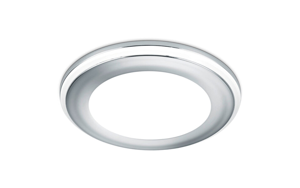 HLW LED LED Spot Inbouw LED Downlight 5W Warm Wit 2700K–3000K - Mat Chroom