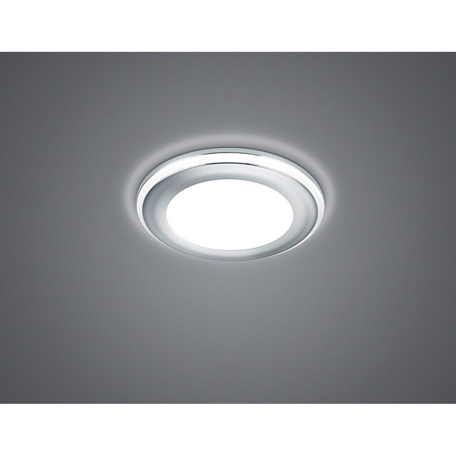 HLW LED LED Spot Recessed LED Downlight 5W Warm White 2700K–3000K - Matte Chrome HLW LED LED Spot Recessed LED Downlight 5W Warm White 2700K–3000K - Matte Chrome