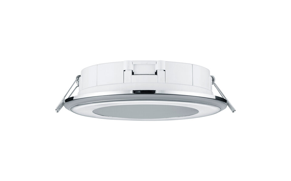 HLW LED LED Spot Inbouw LED Downlight 10W Warm Wit 2700K–3000K Rond Mat Chroom HLW LED LED Spot Inbouw LED Downlight 10W Warm Wit 2700K–3000K Rond Mat Chroom