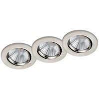 LED Spot 3 Pack - Dimbaar Inbouw LED Downlight Warm Wit 5W LED Spot 3 Pack - Dimbaar Inbouw LED Downlight Warm Wit 5W