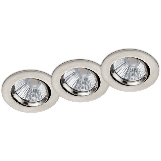 LED Spot 3 Pack - Dimbaar Inbouw LED Downlight Warm Wit 5W Binnenverlichting LED Spot 3 Pack - Dimbaar Inbouw LED Downlight Warm Wit 5W Binnenverlichting