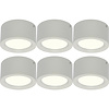 LED Downlight 6 Pack - Opbouw LED Downlight 10W Natuurlijk Wit LED Downlight 6 Pack - Opbouw LED Downlight 10W Natuurlijk Wit